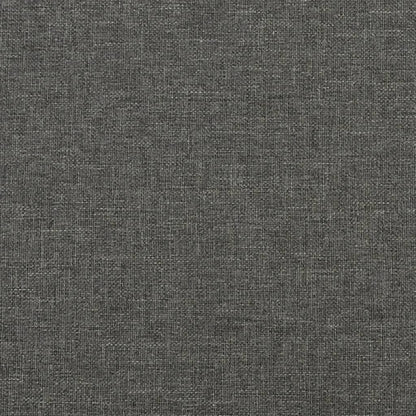280175 - VIDAXL Kornizë shtrati pa dyshek, ngjyrë gri e errët 80x200 cm, material