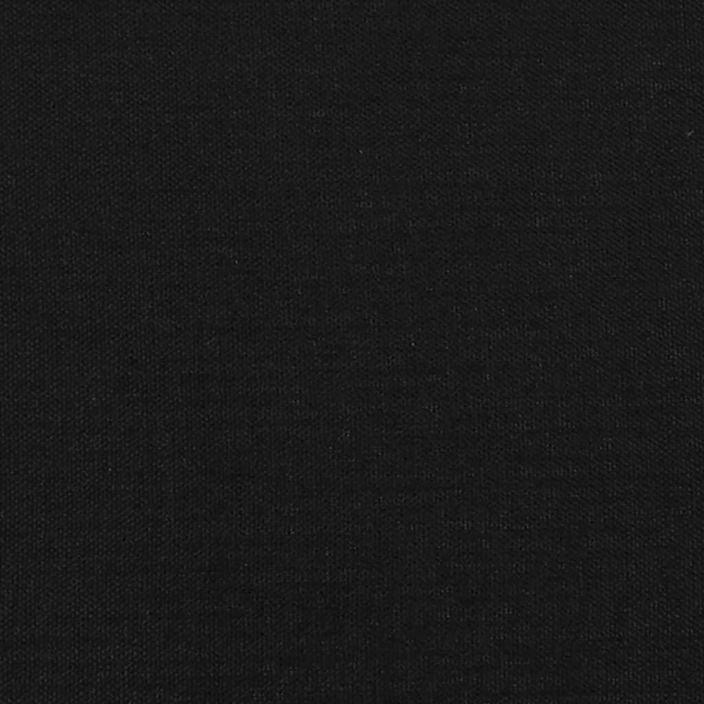 280180 - VIDAXL Kornizë Shtrati pa Dyshek, Ngjyrë e Zezë 80x200 cm, Material