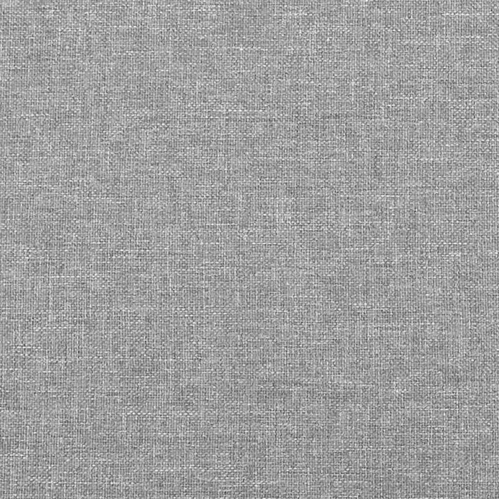 265166 - VIDA XL Kornizë shtrati pa dyshek, ngjyrë gri e celët 100x200 cm, material