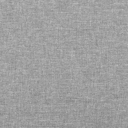 265166 - VIDA XL Kornizë shtrati pa dyshek, ngjyrë gri e celët 100x200 cm, material