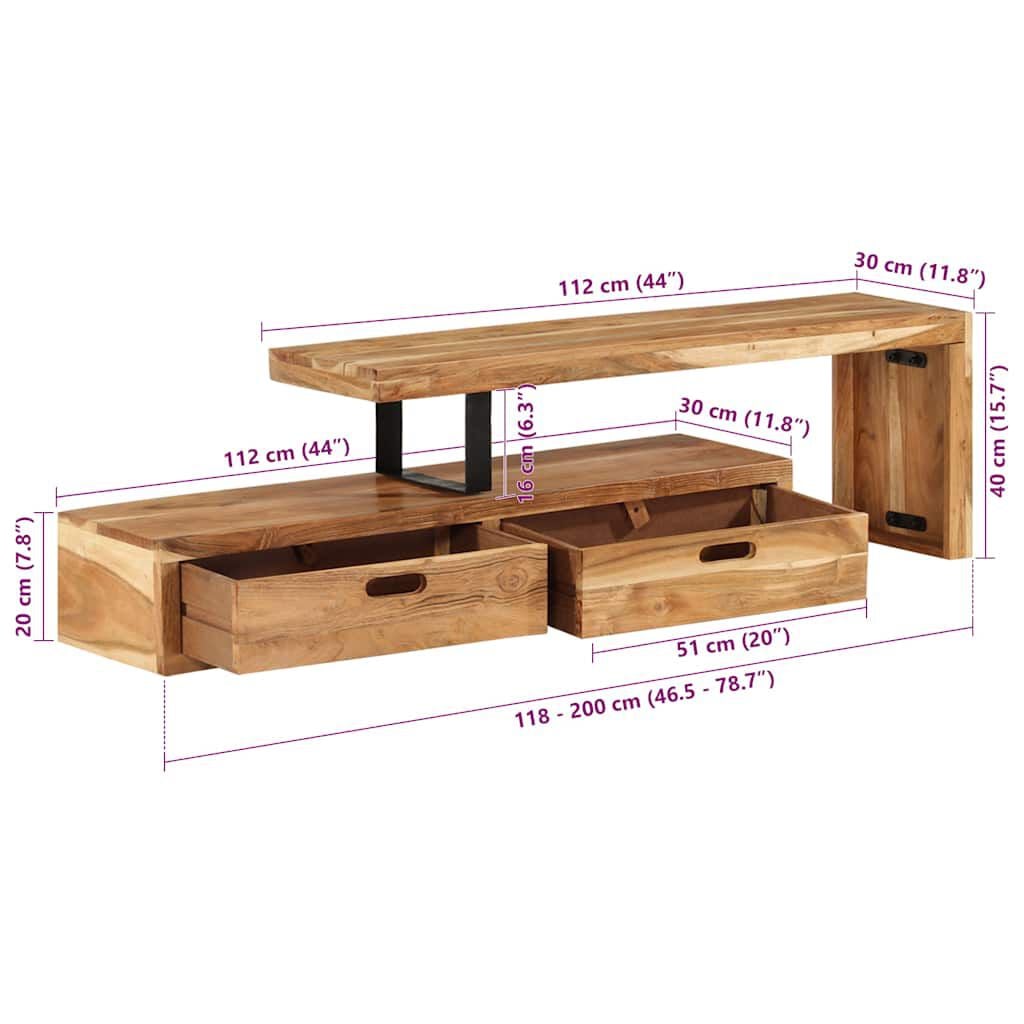 265187 - VIDA XL Stand TV