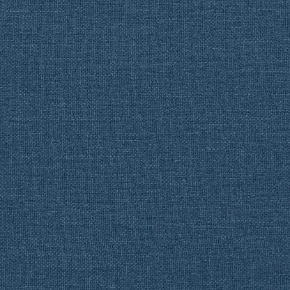 265263 - VIDA XL Kornizë shtrati me kokë shtrati "Dover" Blu 140x190 cm Pëlhurë