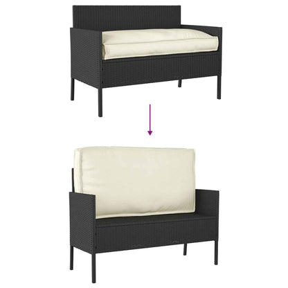 280389 - VIDA XL Jastëk Palete për Ulëse/Mbështetëse Shpine 120 x 60 cm Pëlhurë Oxford Ngjyrë Kremi