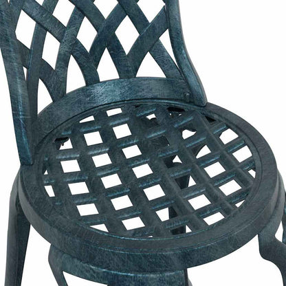 280395 - Karrige Kopshti vidaXL 2 copë 39 x 40 x 87 cm Alumini