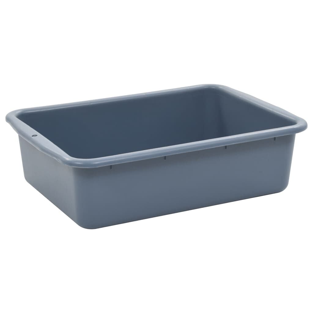 265438 - VIDAXL Karrocë Kuzhine me Enë Plastike 82x43,5x93 cm