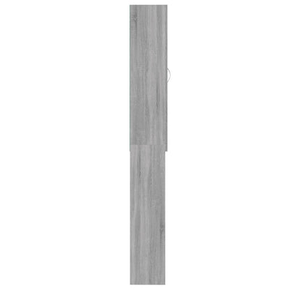 280523 - VIDAXL Dollap Lavatrice Gri Sonoma 64x25,5x190 cm