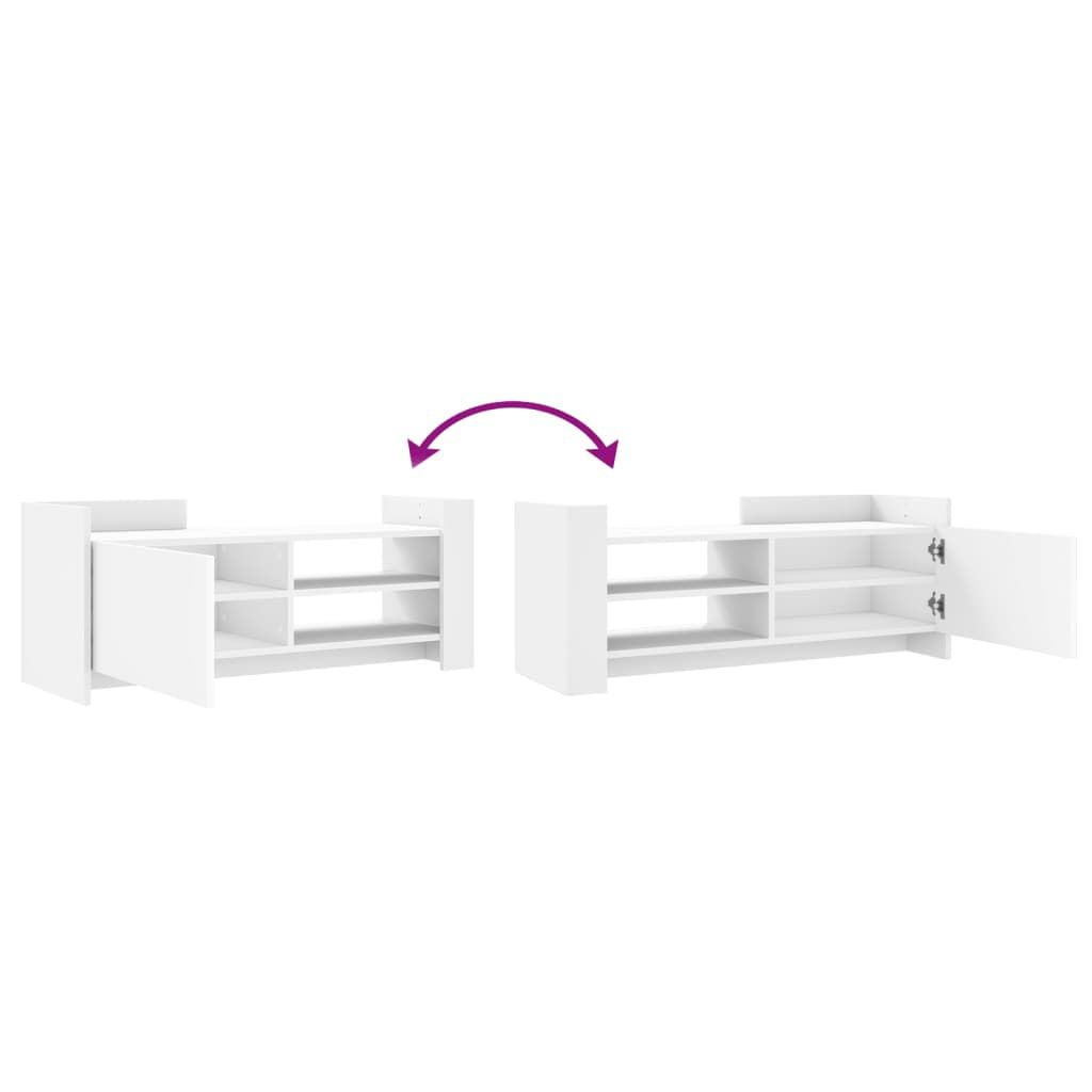 265515 - VIDA XL Kabinet TV i Bardhë 100x35x40 cm Dru i Inxhinieruar