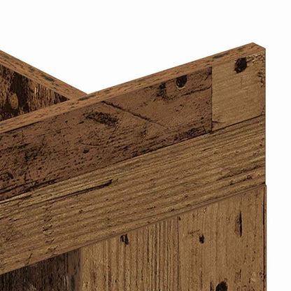 181825 - VIDAXL Dollap Muri prej Dru të Vjetër dhe të Inxhinieruar, Dimensionet 152x22x113 cm