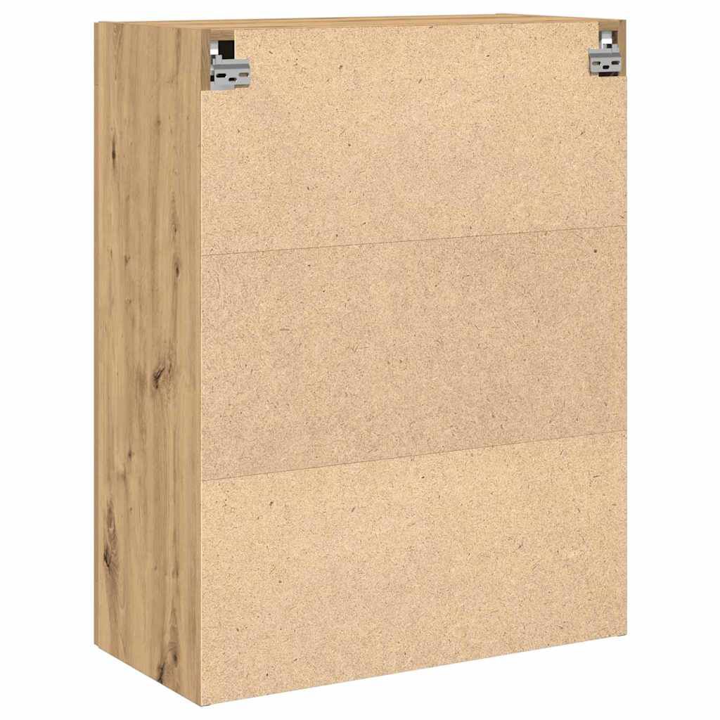 280620 - VIDAXL Dollap i Montuar në Mur, Ngjyrë Lisi Artizanal 69,5x34x90 cm, Dru i Inxhinieruar