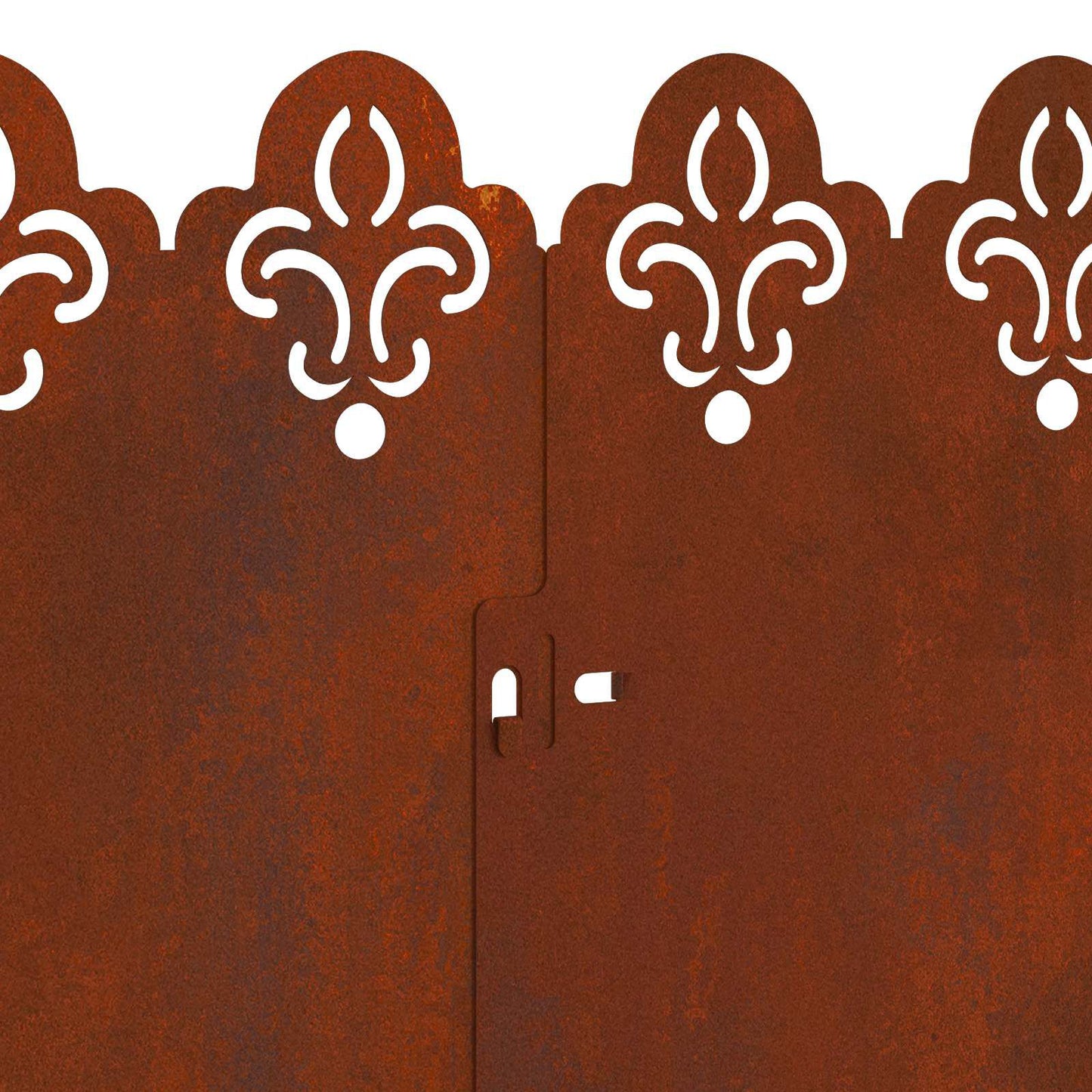 280657 - vidaXL Bordura për Kopsht 20 Copë, Çelik Corten me Pamje të Ndryshkur, 103 × 22 cm