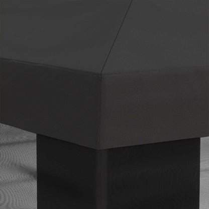 280685 - Mbulesë për Gazebo vidaXL me Mure Anësore Antracit 600.5 x 300.5 cm