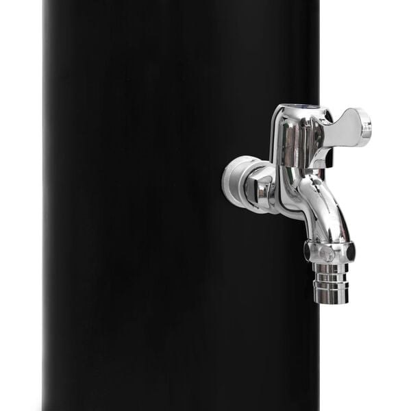 181558 - VIDAXL Dush i Jashtëm me Energji Diellore, Me Kokë Dushi dhe Rubinet, Kapacitet 40L