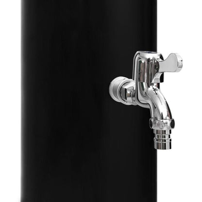 181558 - VIDAXL Dush i Jashtëm me Energji Diellore, Me Kokë Dushi dhe Rubinet, Kapacitet 40L