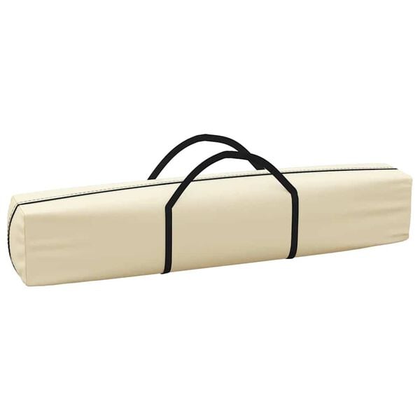 181521 - VIDAXL - Tendë Festash e Palosshme me Mure Anësore në Ngjyrë Krem, Madhësia 3x6m