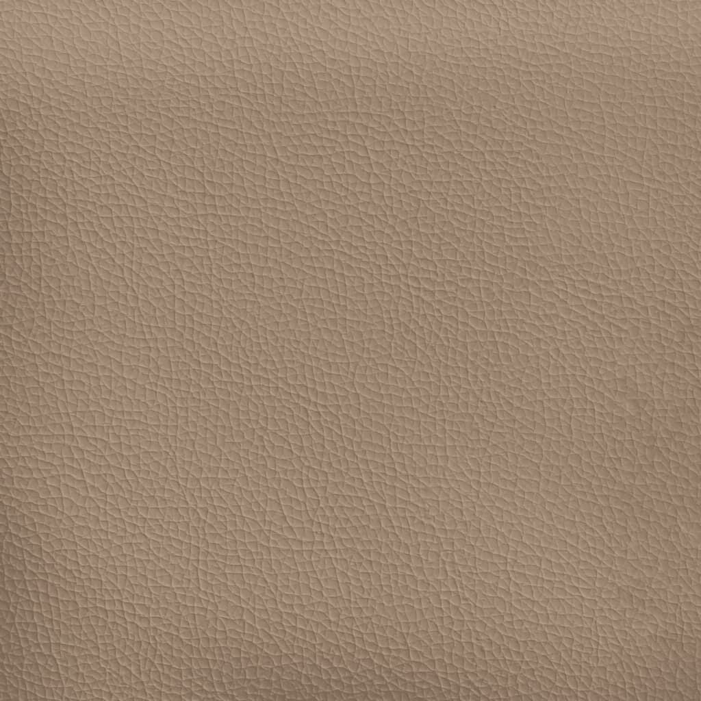 265269 - VIDA XL Jastëk për Kokën e Kreut "Hvar" Cappuccino 90 cm Lëkurë Artificiale