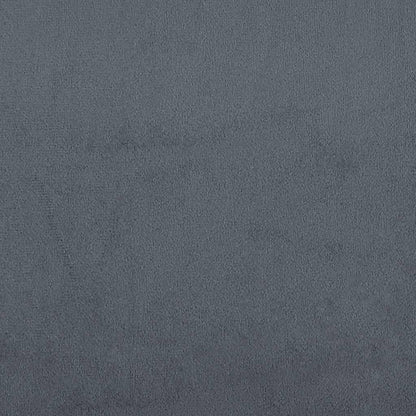 280278 - VIDA XL Jastëk për Kokën e Kreut "Hanko" Gri e Errët 90 cm Kadife
