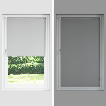 265303 - VIDAXL Perde me Rrotull, E Zezë 135x230 cm, Gjerësia e Pëlhurës 131,6 cm, Poliester