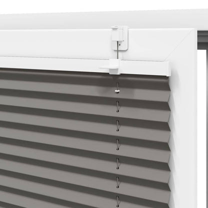 265312 - VIDAXL Perde e Plisuar Antracit 120x150 cm Poliester