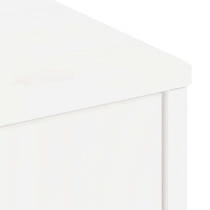 265332 - VIDAXL Kabinet TV "ODDA" i Bardhë 79x24x40 cm Dru Pishe i Fortë
