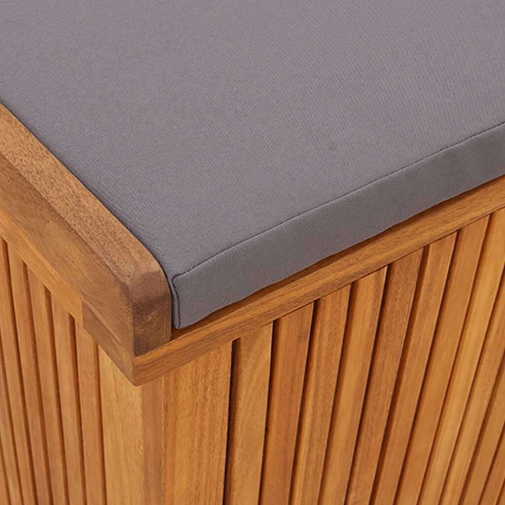 280369 - VIDAXL Kuti Jastëkësh për Jashtë 150x50x60,5 cm Dru i Masturbuar Akacie