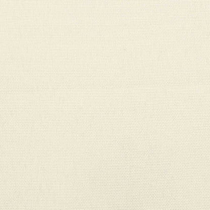 280389 - VIDA XL Jastëk Palete për Ulëse/Mbështetëse Shpine 120 x 60 cm Pëlhurë Oxford Ngjyrë Kremi