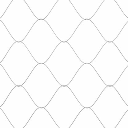 280418 - Kafaz Qeni vidaXL Argjendi, 200 x 200 x 200 cm, Çelik i Galvanizuar