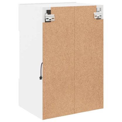 280563 - VIDA XL DOLLAP MURI PËR TV ME DRITA LED, I BARDHË 40x30x60,5 cm