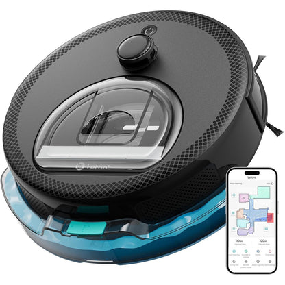 260059 - LEFANT Fshesë me korrent dhe mop robotik M330 Pro, hartëzim 3-në-1, navigim dToF, 5000Pa, 150 min, shmangie pengesash PSD 190°, WiFi/Alexa 2.4GHz dhe 5GHz