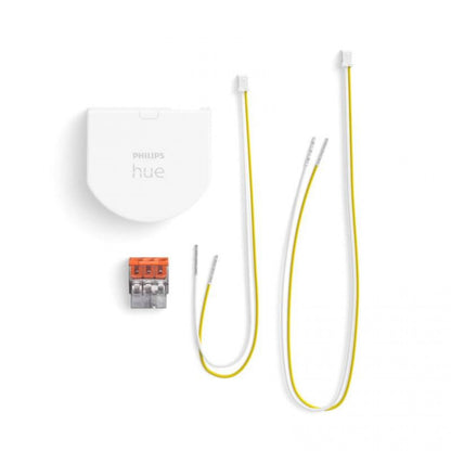 217316 - PHILIPS HUE - Modul Ndërprerësish Muri, lejon akses të vazhdueshëm në pajisjet Hue, instalohet pas ndërprerësve ekzistues të murit, i bardhë