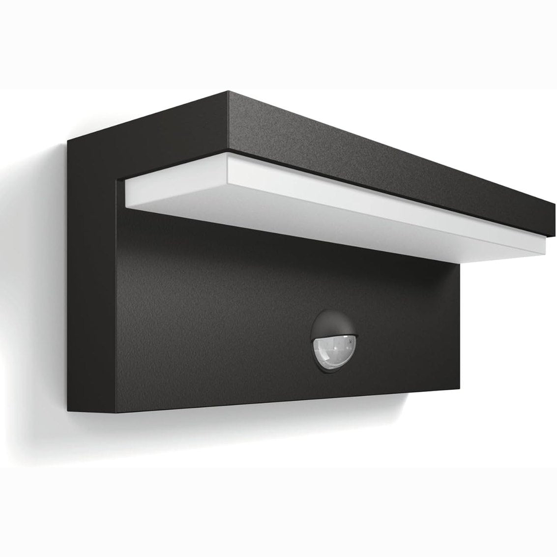 221265 - PHILIPS Dritë muri ultra-efikase LED Bustan 9W, sensor lëvizjeje, 2700K, IP44, antracit