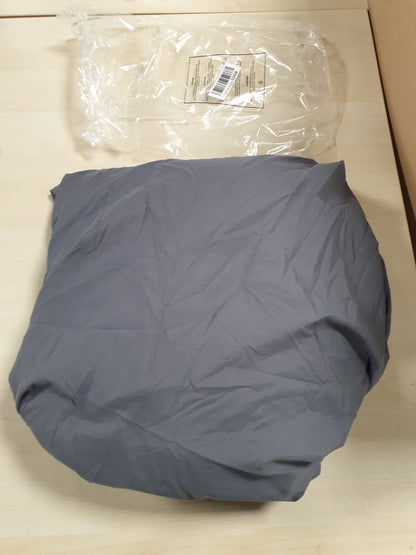 263417 - UTOPIA BEDDING Çarçaf i fiksuar 180x200cm deri në 30cm - Gri - I çertifikuar Oeko-Tex - Mikrofibër