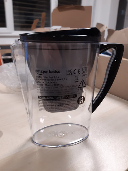 232835 - AMAZON BASICS Filtër uji 2.3 litra, i zi