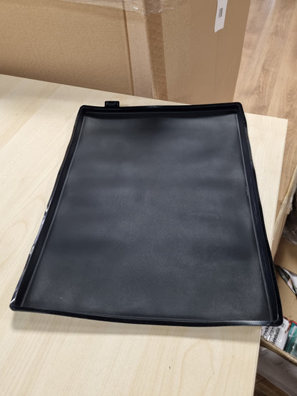 201851 - LÉKUÉ - Tapet Furre me Skajë Silikoni të Zi, Për Ëmbëlsira, Dimensionet 40x30cm, Tavë Pjekjeje për Tortë të Petëzuar dhe që Nuk Derdhet