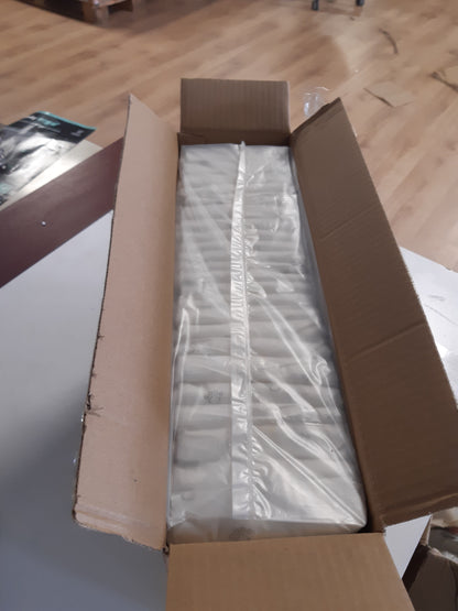 195878 - AMAZON BASICS Pelena e Disponueshme për Qen Meshkuj, Madhësi Mesme, të Bardha (Pako 50 copë)