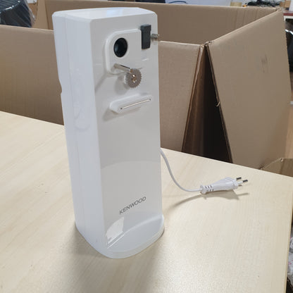 250894 - KENWOOD Hapëse Kanaçesh Elektrike Multifunksionale CAP80.000WH, 3-në-1, me mprehëse thikash të integruar, hapëse kanaçesh dhe shishesh, e bardhë
