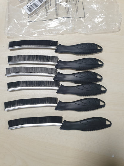 216448 - CLEANGOR Furçë për llaç, furçë pastrimi qoshesh me qime të forta, për banjo, dush, kuzhinë, tualet, lavaman, pllaka