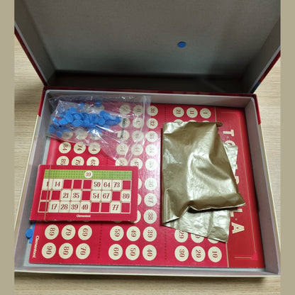 141645 - Clementoni - 16557 - Lojëra Tavoline - Tombola Klasike - Prodhuar në Itali - Lojë Tavoline, Lojëra Tavoline për të Gjithë Familjen