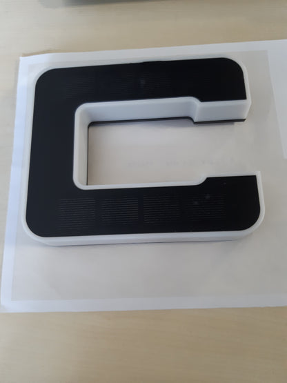 208382 - PAULMANN 94652 Llambë e shtëpisë me numër solari LED, IP44, Bateri Ngrohëse e Zëvendësueshme, 0.2 vat, Dritë e zezë 3000 K, Material plastik