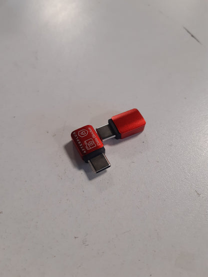269184 - Bllokues të dhënash USB-C në USB-C, mbështet karikim PD deri në 240W (pako me 2), e kuqe