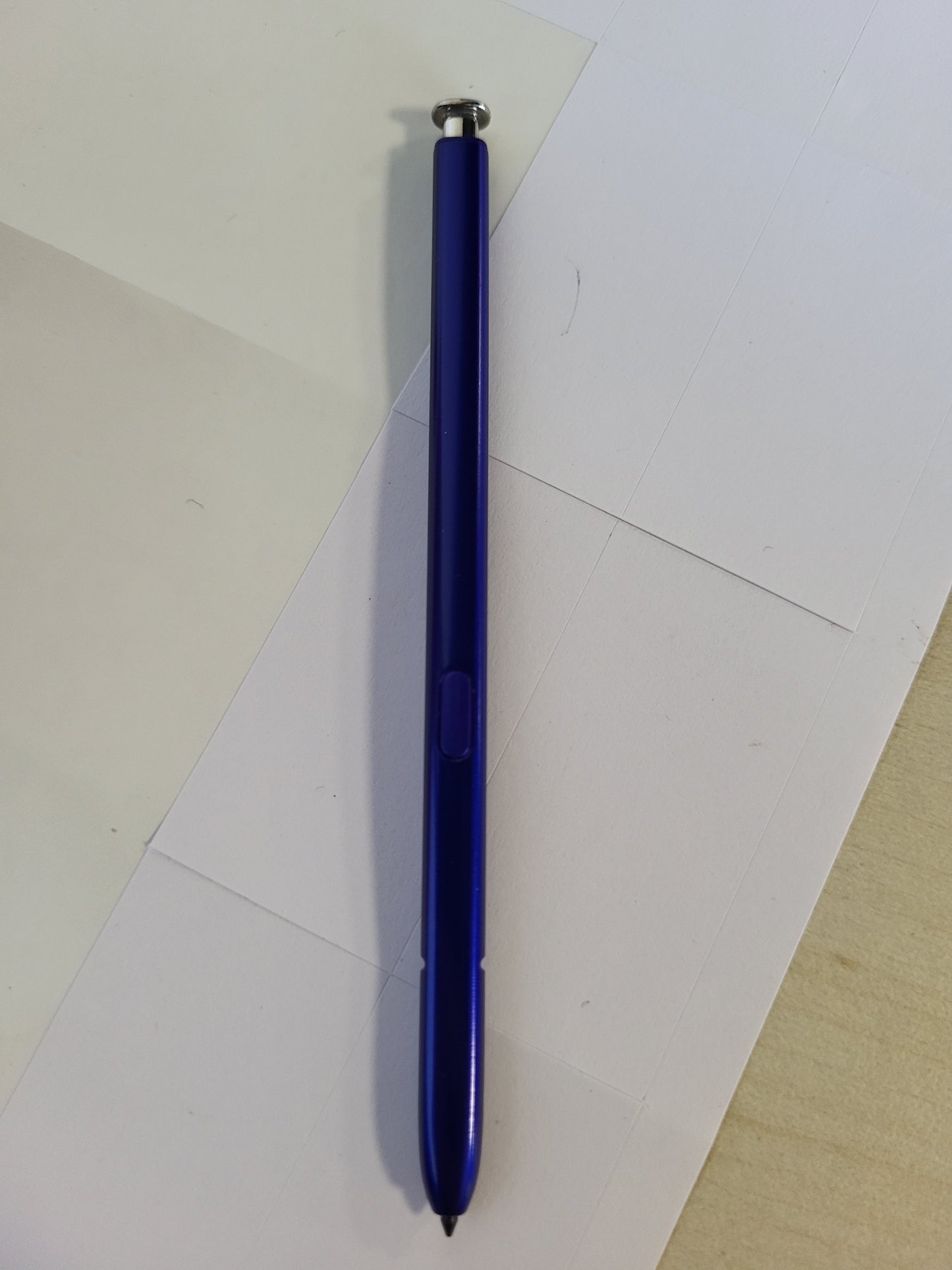 268813 - Zëvendësues stilolapsi Galaxy Note 10 S Pen (pa Bluetooth) për Samsung Galaxy Note 10 / Note 10+ (Aura Glow Silver)