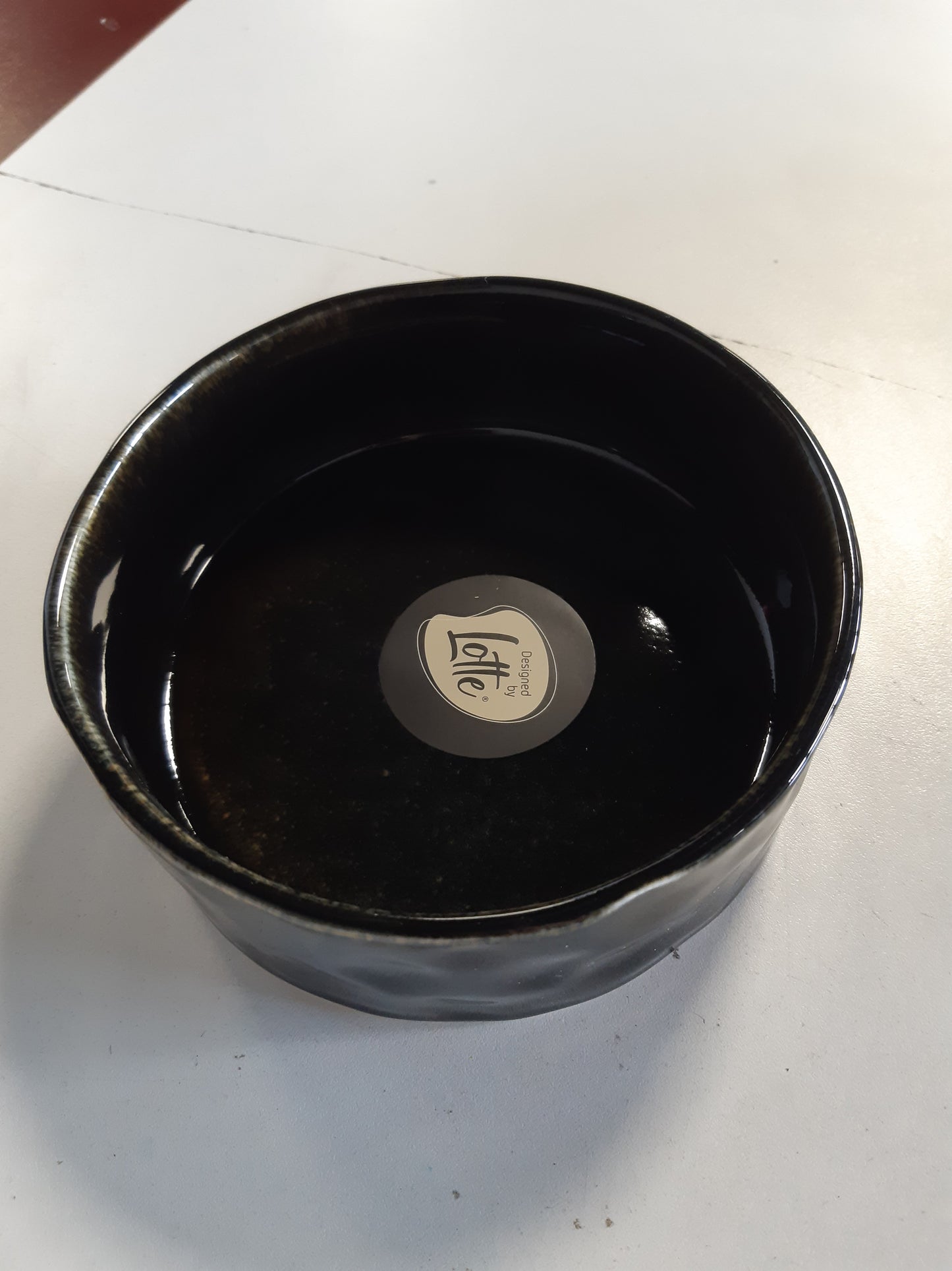 185851 - LOTTE NAPF JACE - Tas për Qen nga Qeramika, Ngjyra e Zezë, 16 cm - 700 ml