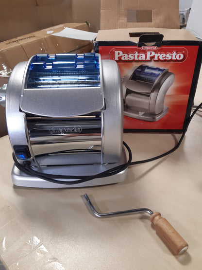 208002 - IMPERIA Makinë Elektrike për Makarona 'Pastapresto' 700, Materiali Krom