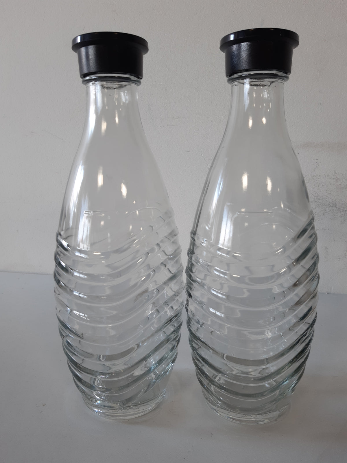 218846 - SODASTREAM Karafë qelqi 0.7L CRYSTAL, E pajtueshme me Crystal & Penguin, Pako me 2 copë, Qelqi