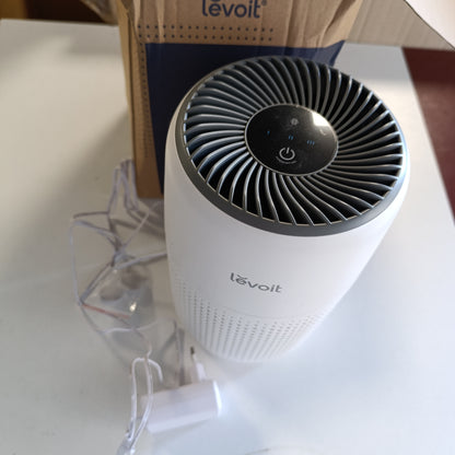162306 - LEVOIT Pastrues Ajri me Filter HEPA, Kundër Mykut, Pluhurit dhe Qimëve të Kafshëve Shtëpiake, 7 Vat, 3 Shpejtësi, Kursim Energjie, Tek Dhoma e Gjumit, 25 dB, i Bardhë