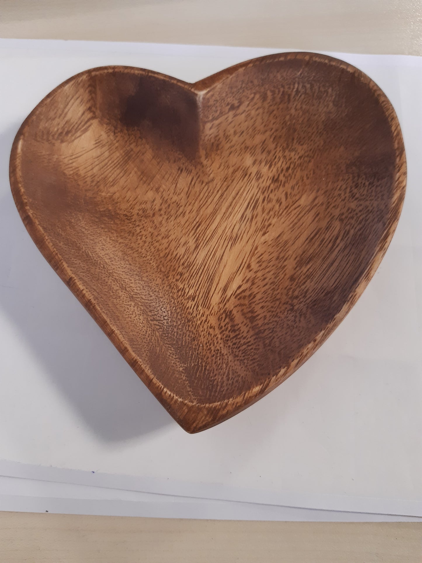 165098 - TAS - Tas prej Druri Akacie për Fruta ose Sallatë, 15 cm, si Kuti Dekorative