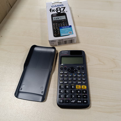 268541 - CASIO Kalkulator shkollor tekniko-shkencor ClassWiz FX-87DE X (593 funksione, funksion kodi QR, ekran LCD), ngjyrë e zezë