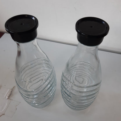 224059 - SODASTREAM Karafë qelqi, transparente, 2 x 0.615 L