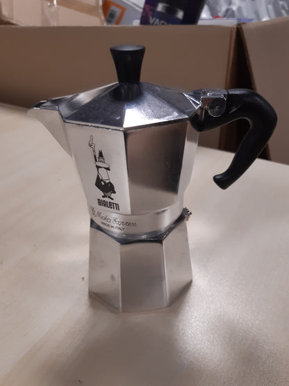 251212 - BIALETTI Moka Makinë Kafeje për 4 Filxhanë, Alumini