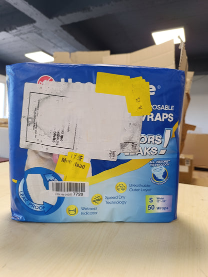 213759 - ALL-ABSORB Pako me 50 fasha për qen meshkuj, madhësia S