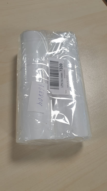 168804 - GRÜNBECK 2 Filtra Zëvendësues FS 1 prej PP dhe Pambuku, 50 µm, i Pajtueshëm me Filtër Uji Shtëpiak, Trashë dhe i Hollë, Filtër Qiri Zëvendësues